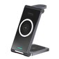 4smarts Wireless Charger UltiMag TrioFold 22.5W for Apple iPhone / Apple Watch / iPod / Black hinta ja tiedot | Puhelimen laturit | hobbyhall.fi