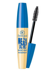 Dermacol Mega Lashes ripsiväri 12,5 ml, Black hinta ja tiedot | Silmämeikit | hobbyhall.fi