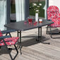 Puutarhapöytä Patio Dine&Relax 150 x 90 cm, harmaa hinta ja tiedot | Puutarhapöydät | hobbyhall.fi