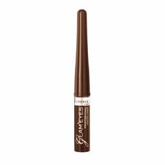 Rimmel London Glam Eyes -silmänrajauskynä, 3,5 ml, 002 Brown Velvet hinta ja tiedot | Rimmel Hajuvedet ja kosmetiikka | hobbyhall.fi