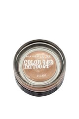 Maybelline Color Tatoo 24HR luomiväri 4 ml,35 On and On Brown hinta ja tiedot | Silmämeikit | hobbyhall.fi
