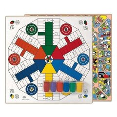 Lautapeli Ludo ja Hanhet Painikkeet Cayro pelaajat 6 Puuta (40 x 40 cm) hinta ja tiedot | Lautapelit ja älypelit | hobbyhall.fi