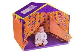 Värillinen teltta, 112x110x102 cm hinta ja tiedot | Lasten leikkimökit ja -teltat | hobbyhall.fi