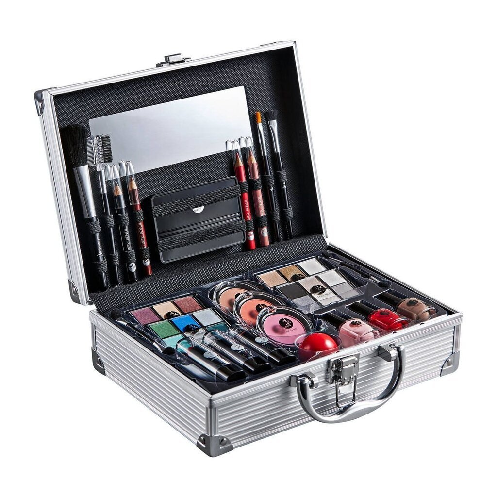 Kosmetiikkasetti Cosmetic 2K All About Beauty Train Case hinta ja tiedot | Silmämeikit | hobbyhall.fi