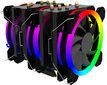 Gembird Huracan X500 RGB hinta ja tiedot | Prosessorin jäähdyttimet | hobbyhall.fi