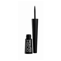 GOSH Eye Liner Pen -silmänrajaustussi, 2.5 ml, Black hinta ja tiedot | Silmämeikit | hobbyhall.fi