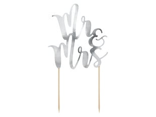 Juhlakoriste Mr & Mrs 25,5 cm hinta ja tiedot | Tarjoiluastiat ja aterimet juhliin | hobbyhall.fi