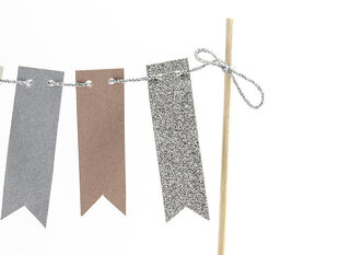 Kakunkoriste Bunting Garland 20 cm hinta ja tiedot | Tarjoiluastiat ja aterimet juhliin | hobbyhall.fi