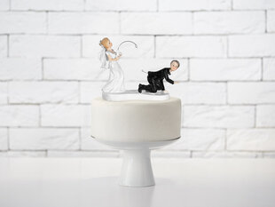 Kakunkoriste Newly-weds with a fishing rod (1 laatikko / 64 kpl) hinta ja tiedot | Tarjoiluastiat ja aterimet juhliin | hobbyhall.fi