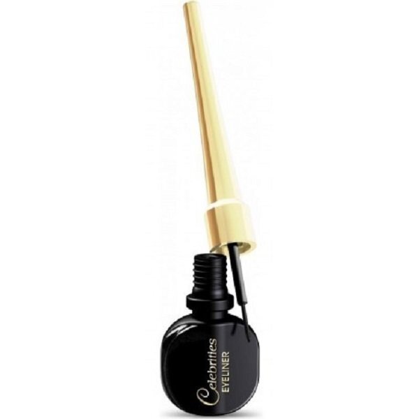 Eveline Cosmetics Celebrities eyeliner musta 4 ml hinta ja tiedot | Silmämeikit | hobbyhall.fi