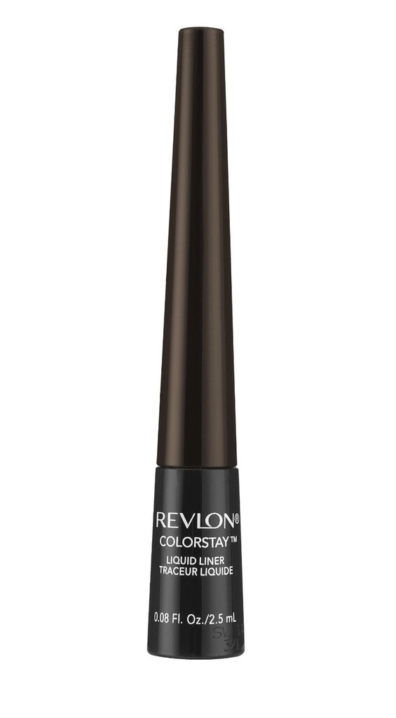 Revlon ColorStay Liquid Liner nestemäinen silmänrajauskynä 2.5 ml, Brown hinta ja tiedot | Silmämeikit | hobbyhall.fi