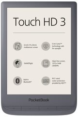 PocketBook Touch HD 3, 6", harmaa. hinta ja tiedot | PocketBook Tietokoneet ja pelaaminen | hobbyhall.fi