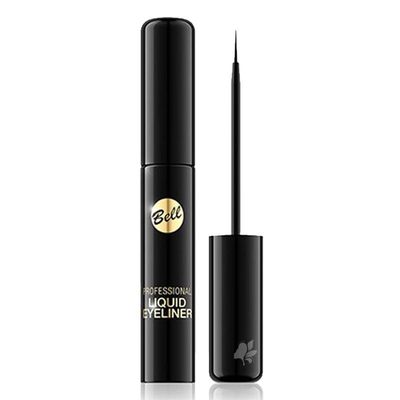 Nestemäinen silmänrajauskynä, Bell Professional Liquid Eyeliner, Black, 6 g hinta ja tiedot | Silmämeikit | hobbyhall.fi