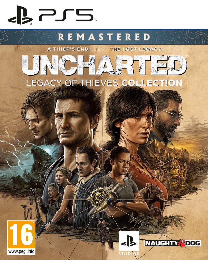 Play Station 5 peli Uncharted: Legacy of Thieves hinta ja tiedot | Tietokone- ja konsolipelit | hobbyhall.fi