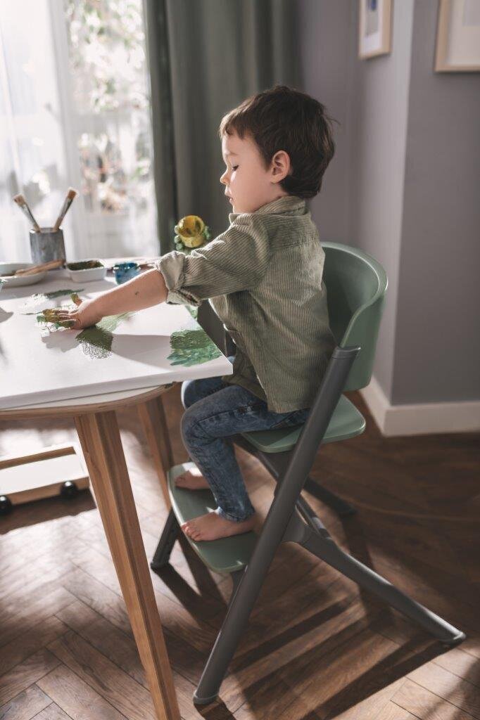 Syöttötuoli Kinderkaft Livy, oliivinvihreä hinta ja tiedot | Syöttötuolit | hobbyhall.fi