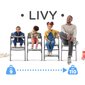 Syöttötuoli Kinderkaft Livy, oliivinvihreä hinta ja tiedot | Syöttötuolit | hobbyhall.fi