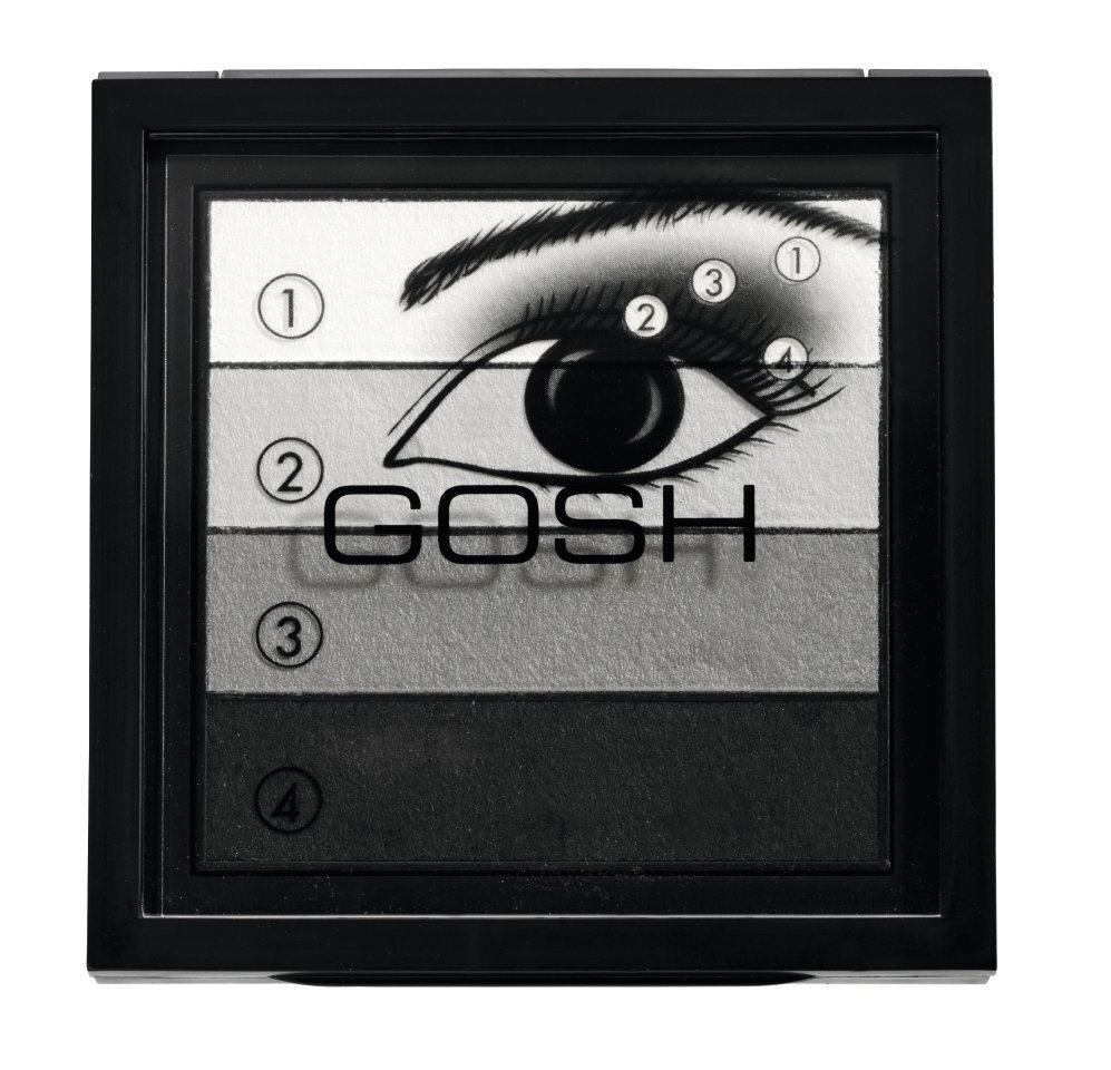 Luomiväripaletti Gosh Smokey Eyes Palette 8 g hinta ja tiedot | Silmämeikit | hobbyhall.fi