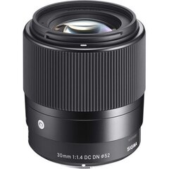 Sigma 30mm f/1.4 DC DN Contemporary lens for Sony hinta ja tiedot | Sigma Puhelimet, älylaitteet ja kamerat | hobbyhall.fi