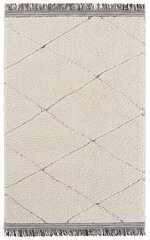 Mint Rugs New Handira Danaki -matto, 120 x 170 cm, kerma / harmaa hinta ja tiedot | Isot matot | hobbyhall.fi