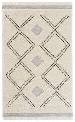Mint Rugs New Handira Aranos -matto, 160 x 230 cm, kerma / musta hinta ja tiedot | Mint Rugs Huonekalut ja sisustus | hobbyhall.fi