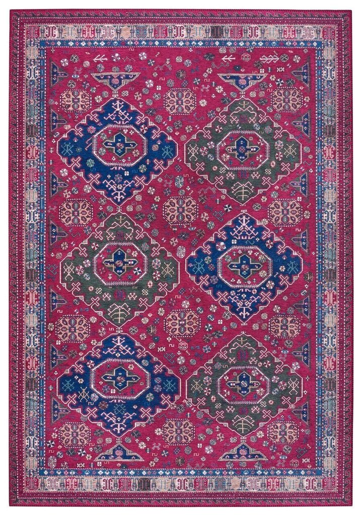 Asmar Tuan Belutsch Nouristan -matto, kapea, 80 x 200 cm, punainen / monivärinen hinta ja tiedot | Isot matot | hobbyhall.fi