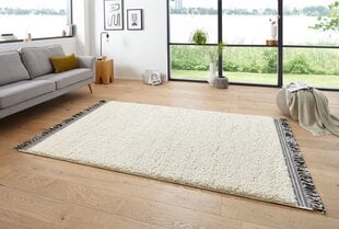 Mint Rugs New Handira Lompu -matto, 200 x 290 cm, kerma / harmaa hinta ja tiedot | Isot matot | hobbyhall.fi