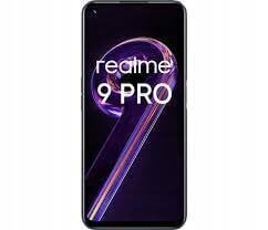 Realme 9 Pro -älypuhelin, 8 / 128 Gt, musta hinta ja tiedot | Matkapuhelimet | hobbyhall.fi