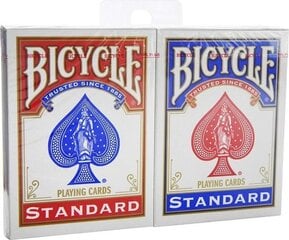 -2-korttipakka Bicycle Rider Back Standard hinta ja tiedot | Korttipelit, pokeri | hobbyhall.fi