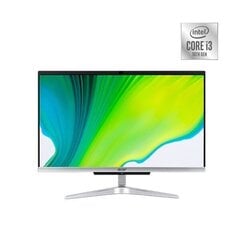 Pöytätietokone Acer C24-963 23,8 "I3-1005 8 Gt RAM 256 Gt SSD hinta ja tiedot | Pöytätietokoneet | hobbyhall.fi