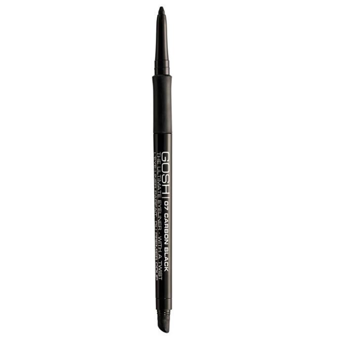 Rajauskynä Gosh The Ultimate Eyeliner, 0,4 g, 07 Carbon Black hinta ja tiedot | Silmämeikit | hobbyhall.fi