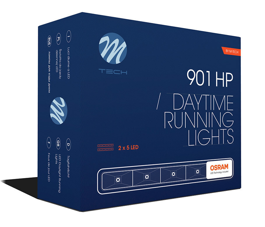 LED-päiväajovalot M-TECH 901 HP hinta ja tiedot | Polttimot | hobbyhall.fi