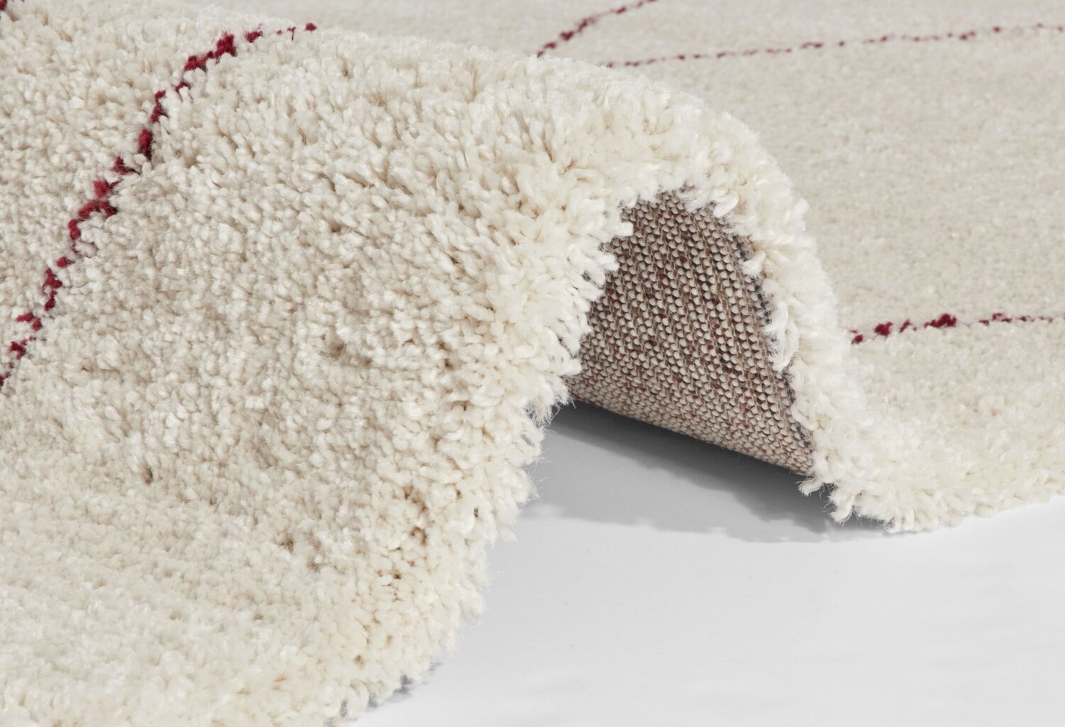 Mint Rugs Allure Roha -matto, 160 x 230 cm, kerma / punainen hinta ja tiedot | Isot matot | hobbyhall.fi