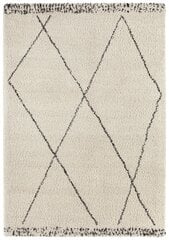 Mint Rugs Allure Roha -matto, kapea, 80 x 150 cm, kerma / tummanruskea hinta ja tiedot | Isot matot | hobbyhall.fi