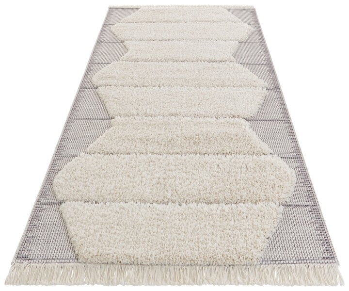 Mint Rugs New Handira Hutu -matto, 160 x 230 cm, kerma / harmaa hinta |  