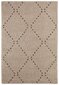 Mint Rugs Retro Basay -matto, kapea, 80 x 150 cm, beige / musta hinta ja tiedot | Isot matot | hobbyhall.fi