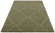 Mint Rugs Retro Basay -matto, 120 x 170 cm, metsänvihreä / kerma hinta ja tiedot | Isot matot | hobbyhall.fi
