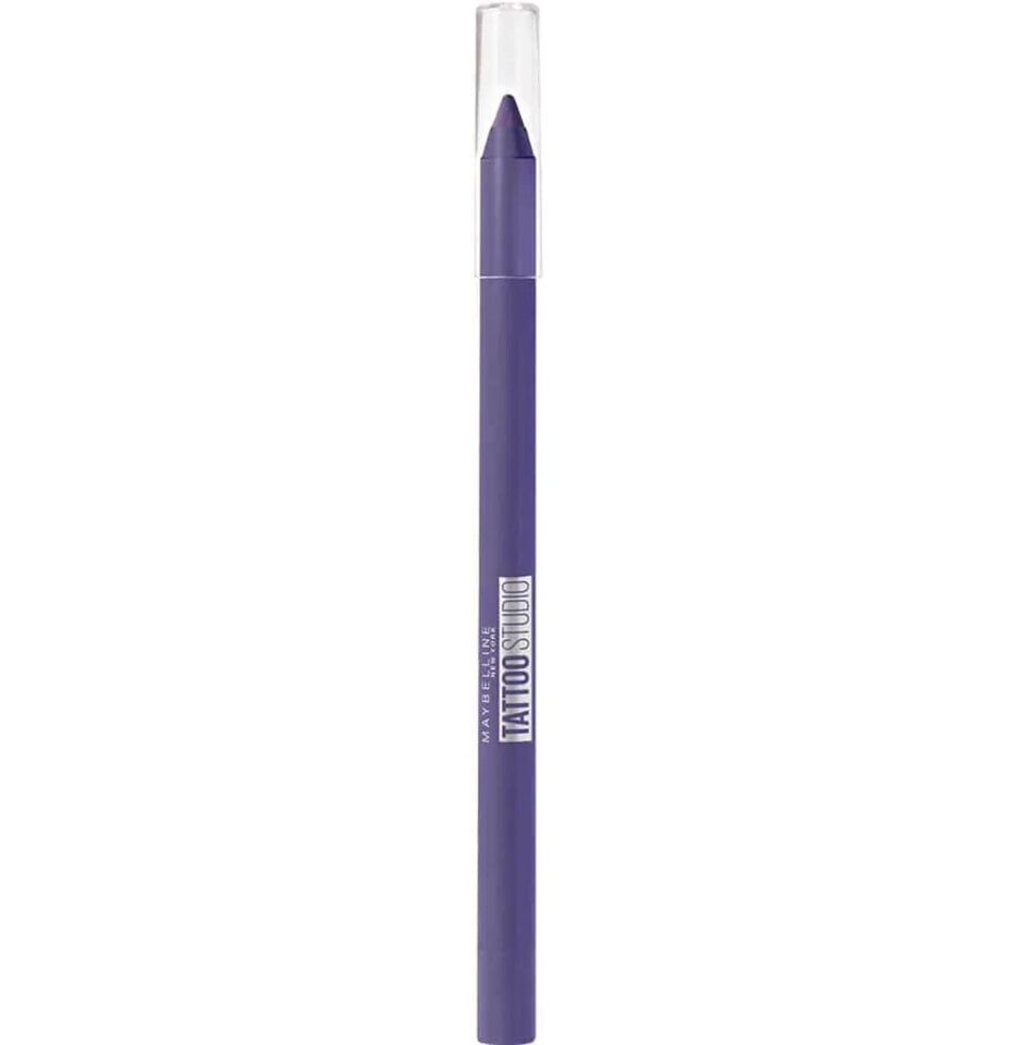 Geeli silmäkynä Maybelline New York Tattoo Liner, 940 Rich Amethyst, 1,3 g hinta ja tiedot | Silmämeikit | hobbyhall.fi