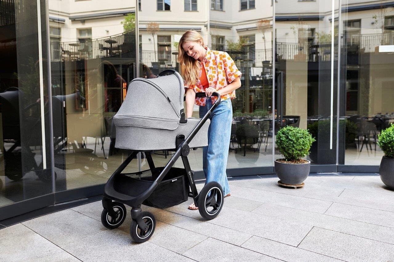 Yhdistelmävaunut Kinderkaft Everyday Bird 2in1, harmaa hinta ja tiedot | Vaunut ja rattaat | hobbyhall.fi