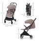 Rattaat Kinderkraft Indy, Calm Beige hinta ja tiedot | Vaunut ja rattaat | hobbyhall.fi