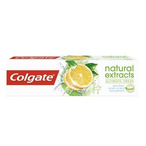 Hammastahna Colgate Naturals Ultimate Fresh Lemon, 75 ml hinta ja tiedot | Suuhygienia | hobbyhall.fi