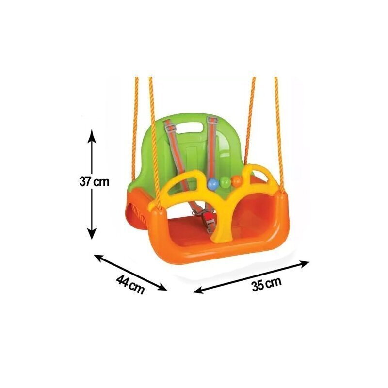 Keinu 3 in 1 Woopie, oranssi hinta ja tiedot | Keinut | hobbyhall.fi