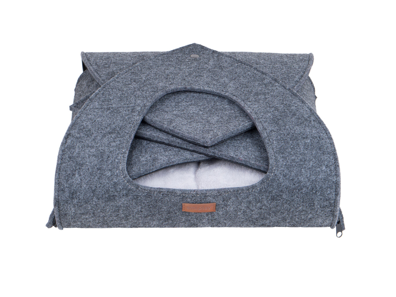 Amiplay Igloo peti Grey, 38x38x38 cm hinta ja tiedot | Pedit ja pesät | hobbyhall.fi