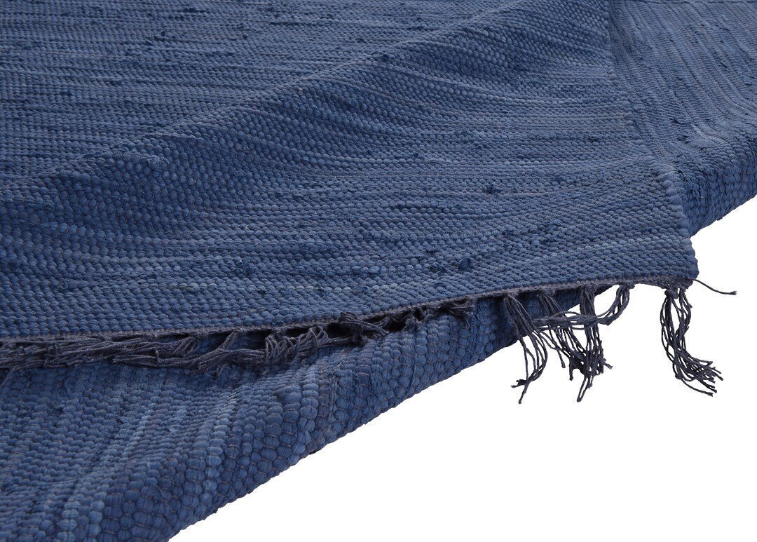 Happy Cotton -matto, sininen, 160 x 230 cm hinta ja tiedot | Isot matot | hobbyhall.fi