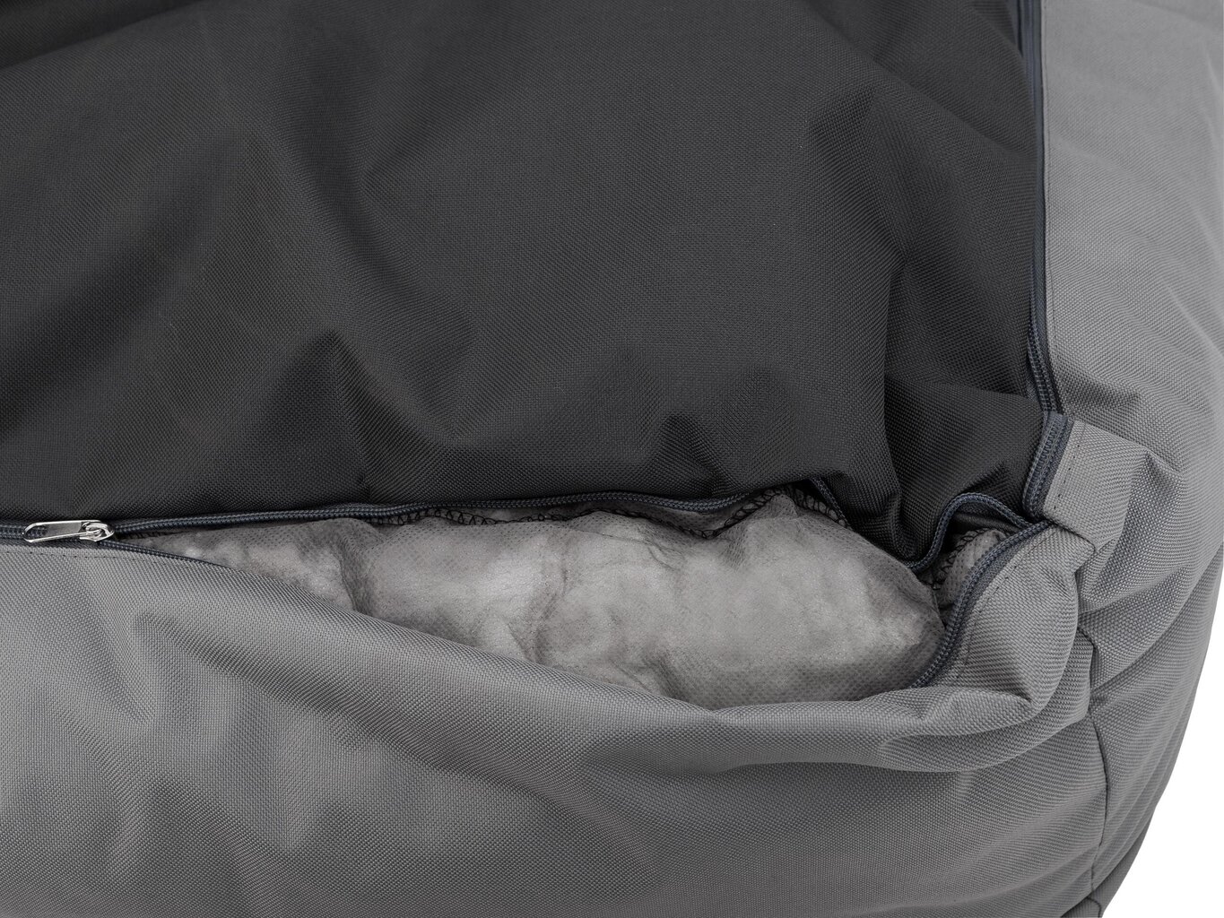 Hobbydog kaksipuolinen peti Double Light Grey/Graphite, XL, 84x65 cm hinta ja tiedot | Pedit ja pesät | hobbyhall.fi