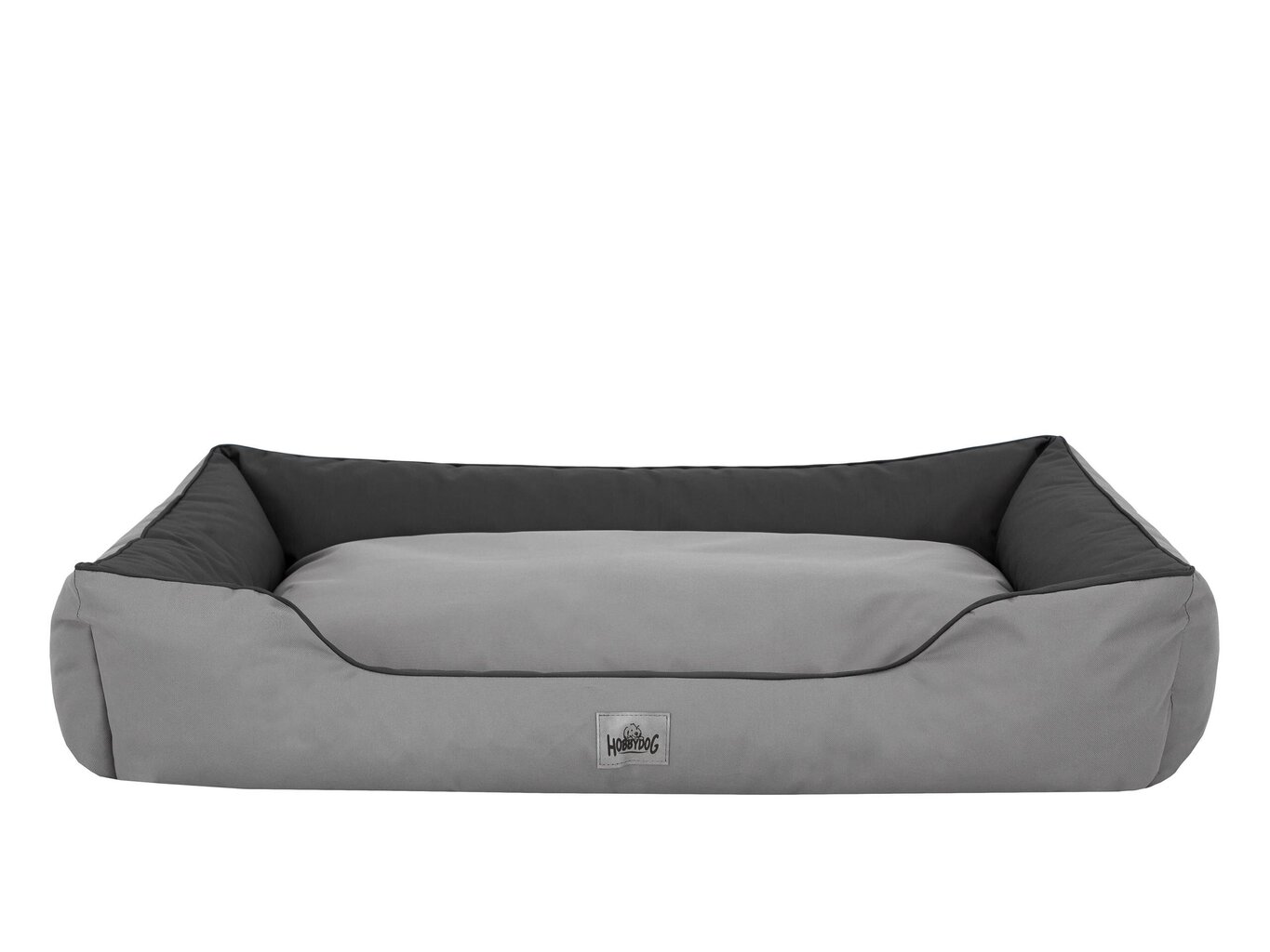 Hobbydog kaksipuolinen peti Double Light Grey/Graphite, XL, 84x65 cm hinta ja tiedot | Pedit ja pesät | hobbyhall.fi