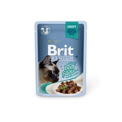 Brit Premium Cat Delicate Turkey in Gravy kissanruoka 85gx24 x 24 kpl hinta ja tiedot | Kissanruoka | hobbyhall.fi