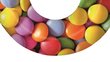 Ilmatäytteinen uimarengas Bestway Candy Delight Lounge, 118x117 cm hinta ja tiedot | Puhallettavat vesilelut ja uima-asusteet | hobbyhall.fi