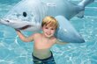 Puhallettava uimahai kahvoilla 1.83m x 1,02 m hinta ja tiedot | Puhallettavat vesilelut ja uima-asusteet | hobbyhall.fi