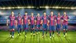 Kit EP Line FC Barcelona -pakkaus EDT miehille 100 ml + deodoranttisuihke 150 ml hinta ja tiedot | Miesten hajuvedet | hobbyhall.fi