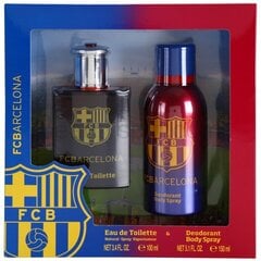 Kit EP Line FC Barcelona -pakkaus EDT miehille 100 ml + deodoranttisuihke 150 ml hinta ja tiedot | FC Barcelona Hajuvedet ja tuoksut | hobbyhall.fi